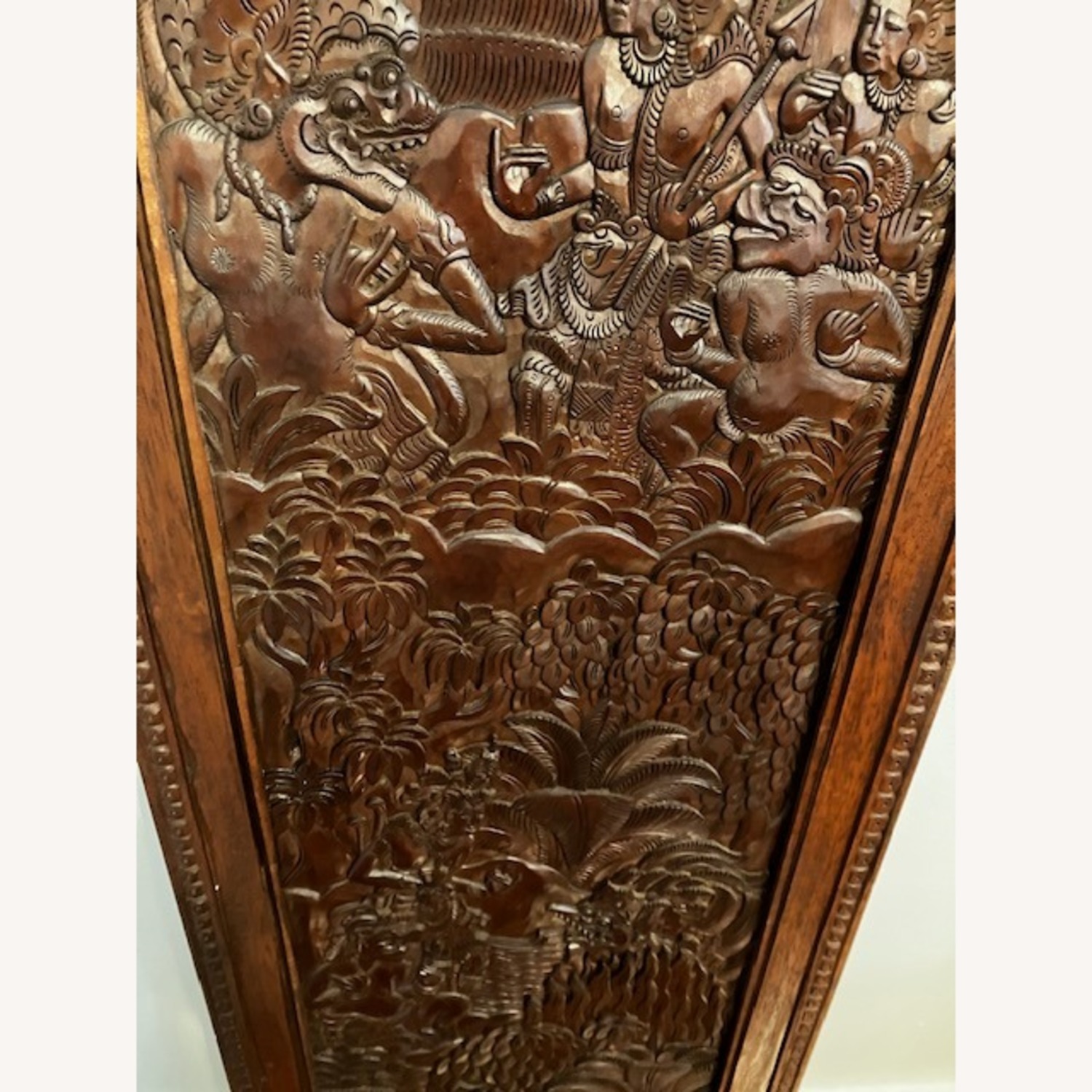 Vintage/Antique Finds Dark Brown Room Divider - image-4