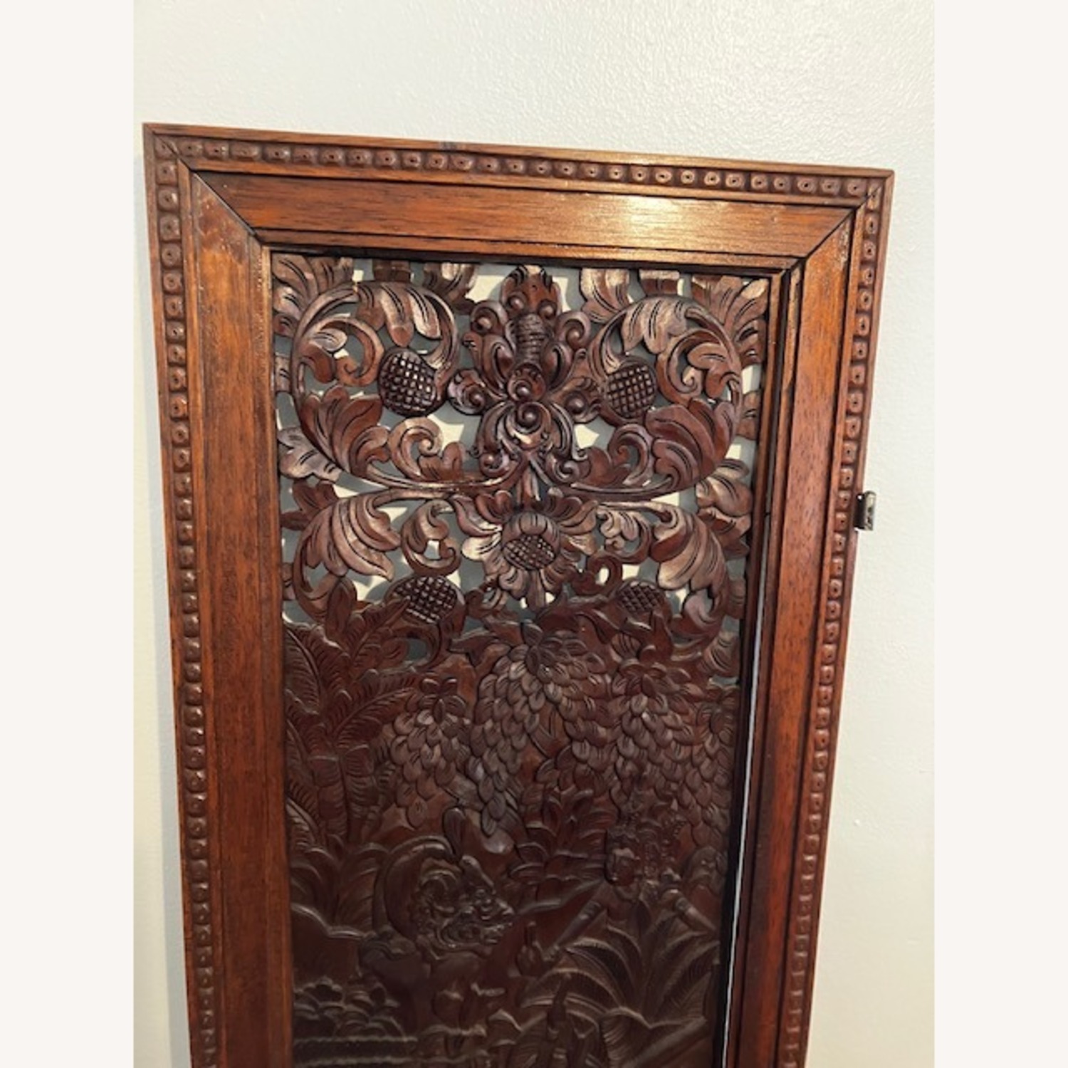 Vintage/Antique Finds Dark Brown Room Divider - image-3