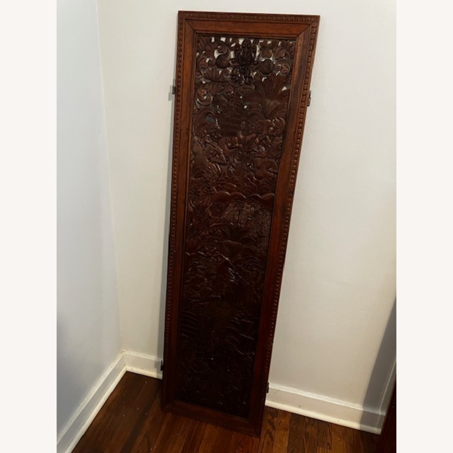 Vintage/Antique Finds Dark Brown Room Divider - image-2