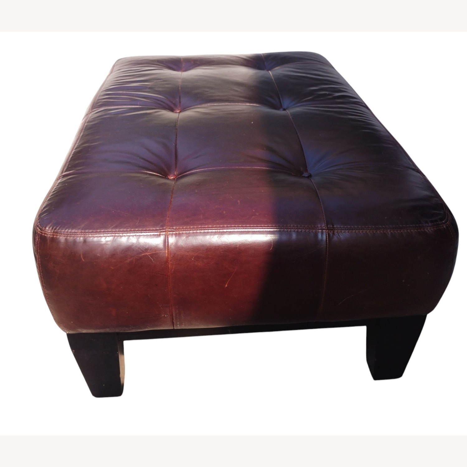 Vintage/Antique Finds Dark Brown Leather Armchair - image-10