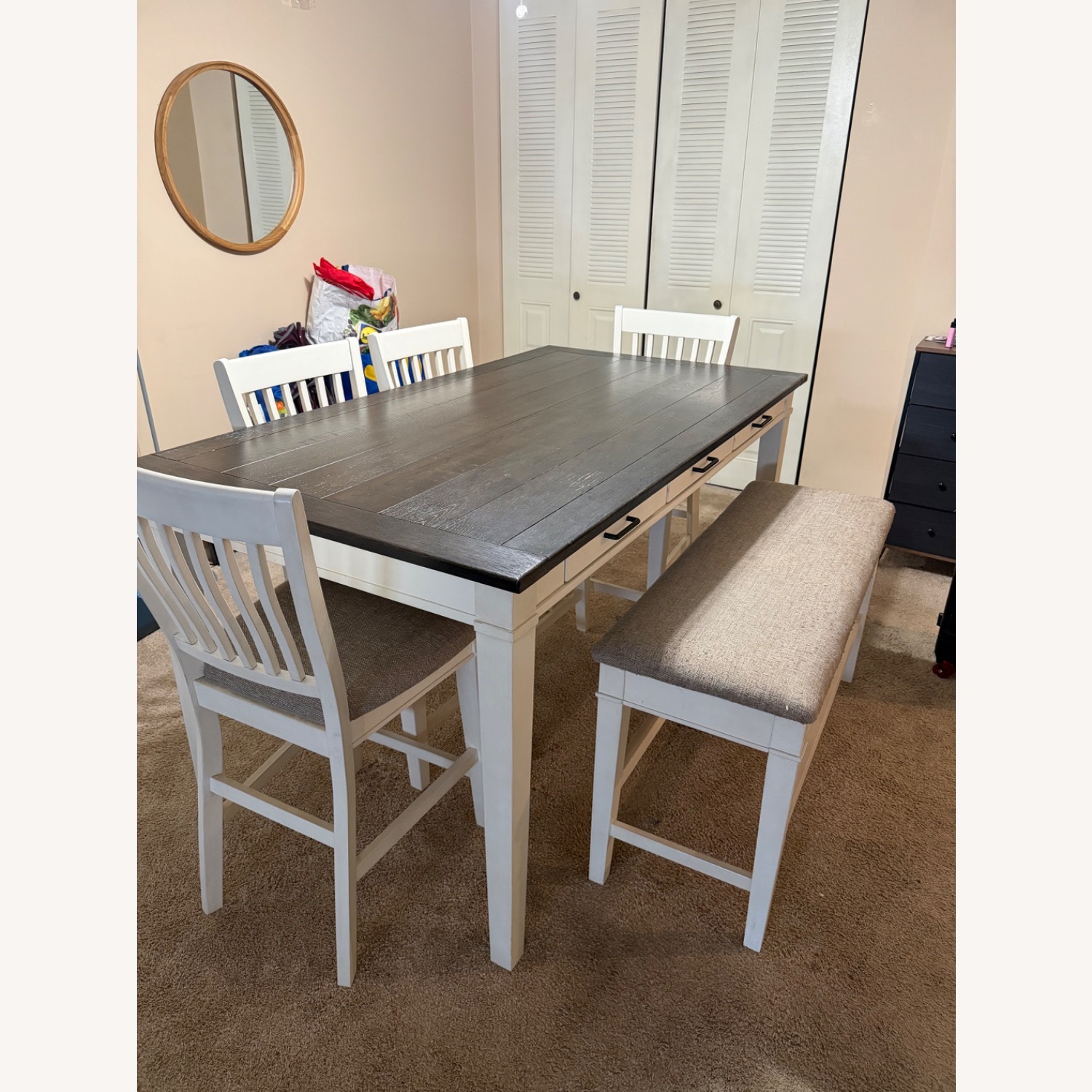 Bob's Discount Furniture Montana 6 Piece Dining Set - image-3