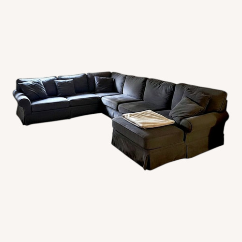 Used Bob's Discount Furniture Katie 3+ Piece Sectional for sale on AptDeco