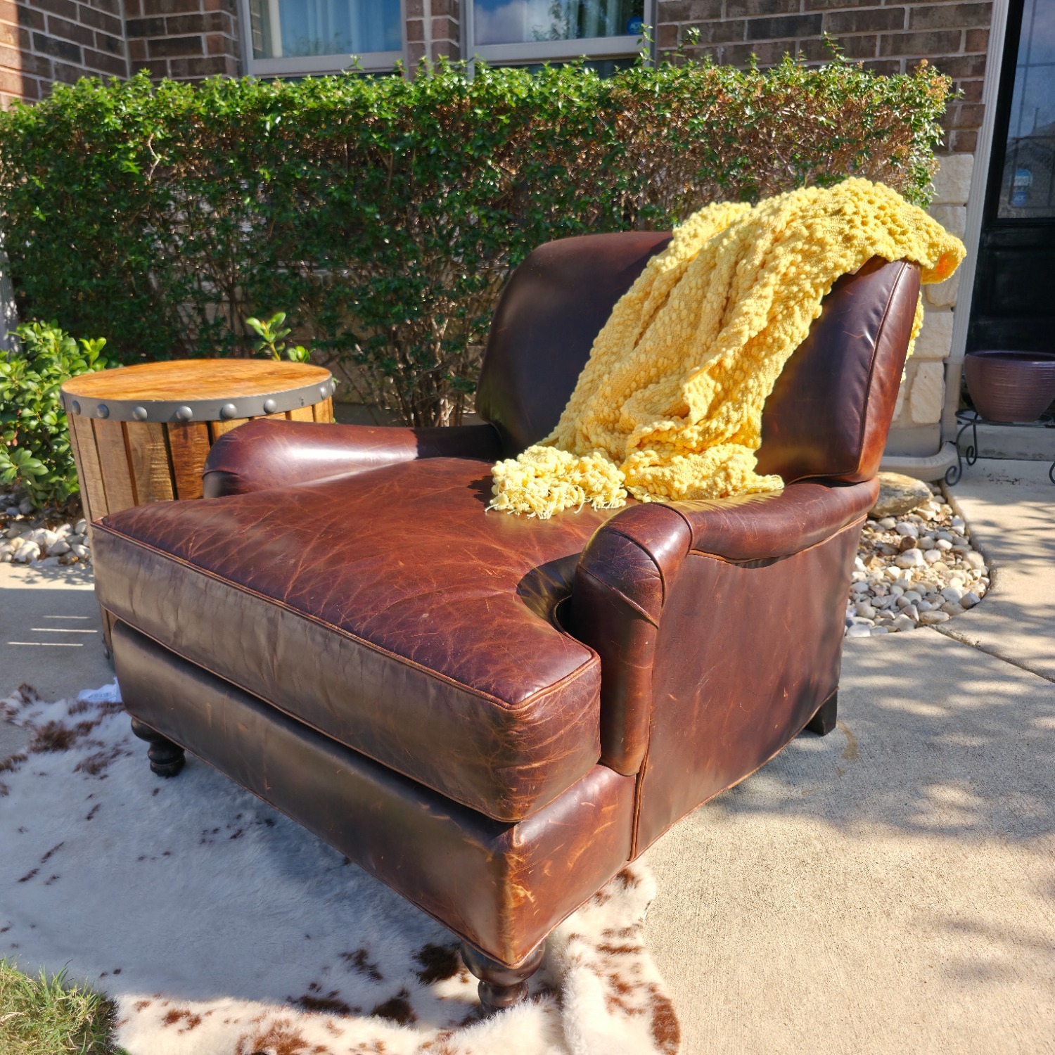 Restoration Hardware Barclay English Classic Armchair - image-7