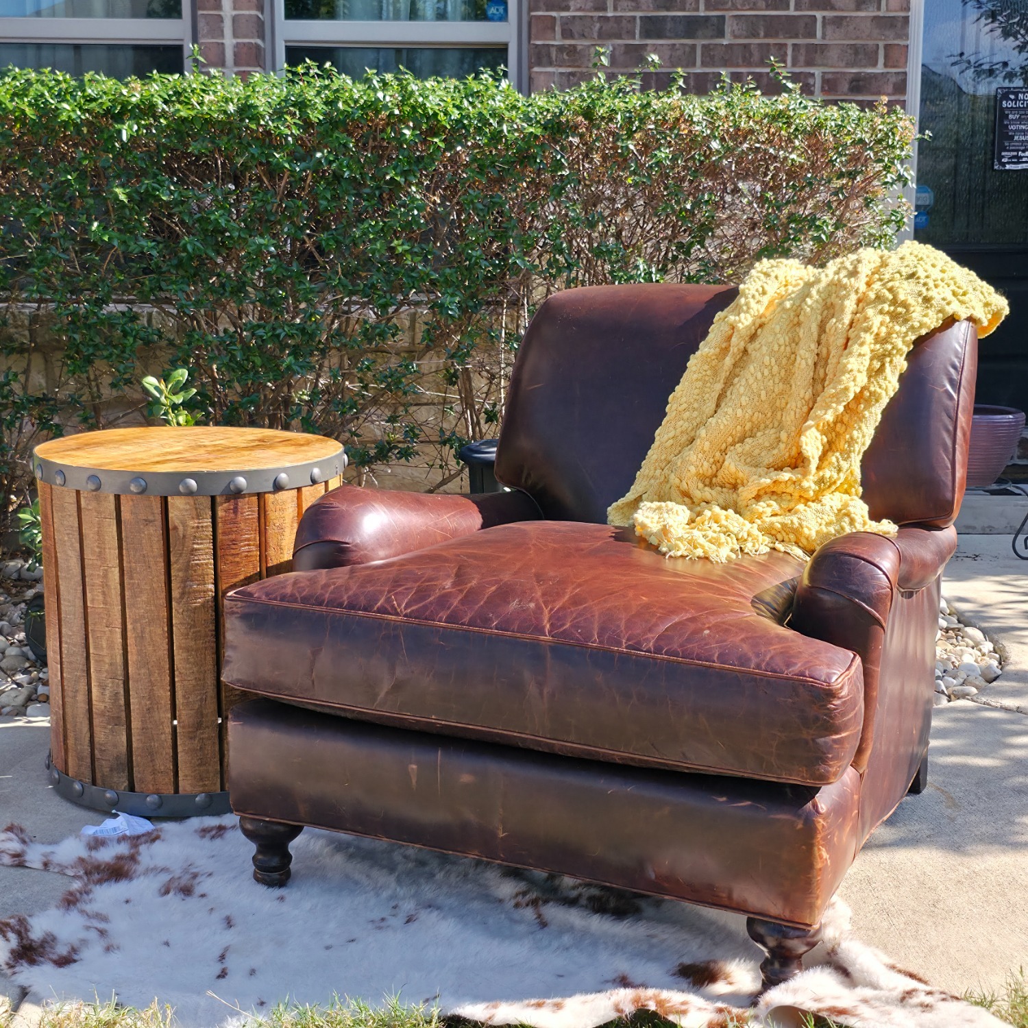 Restoration Hardware Barclay English Classic Armchair - image-9