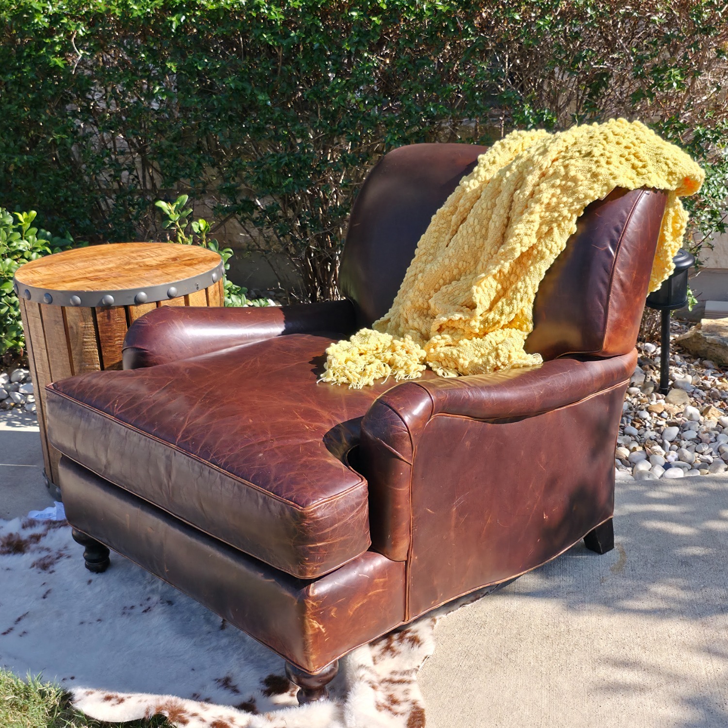 Restoration Hardware Barclay English Classic Armchair - image-3