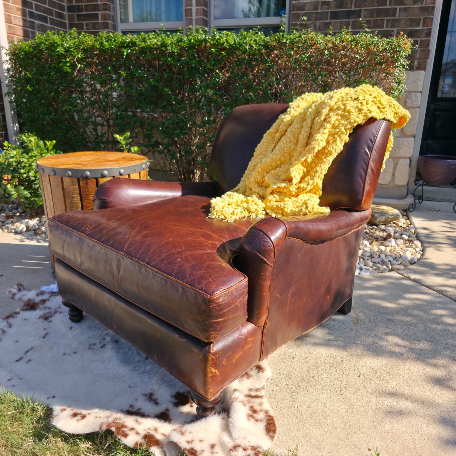 Restoration Hardware Barclay English Classic Armchair - image-8