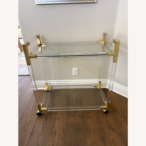 Used Jonathan Adler Jacques Bar Cart for sale on AptDeco