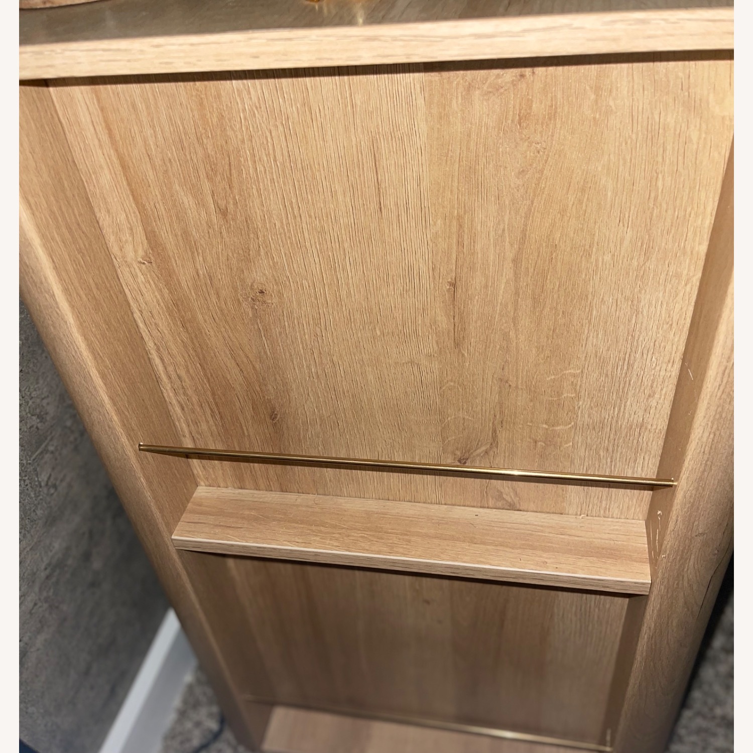 Modern Nightstand With 3 Drawers And Side Storage Shelves, Set of 2 - image-6