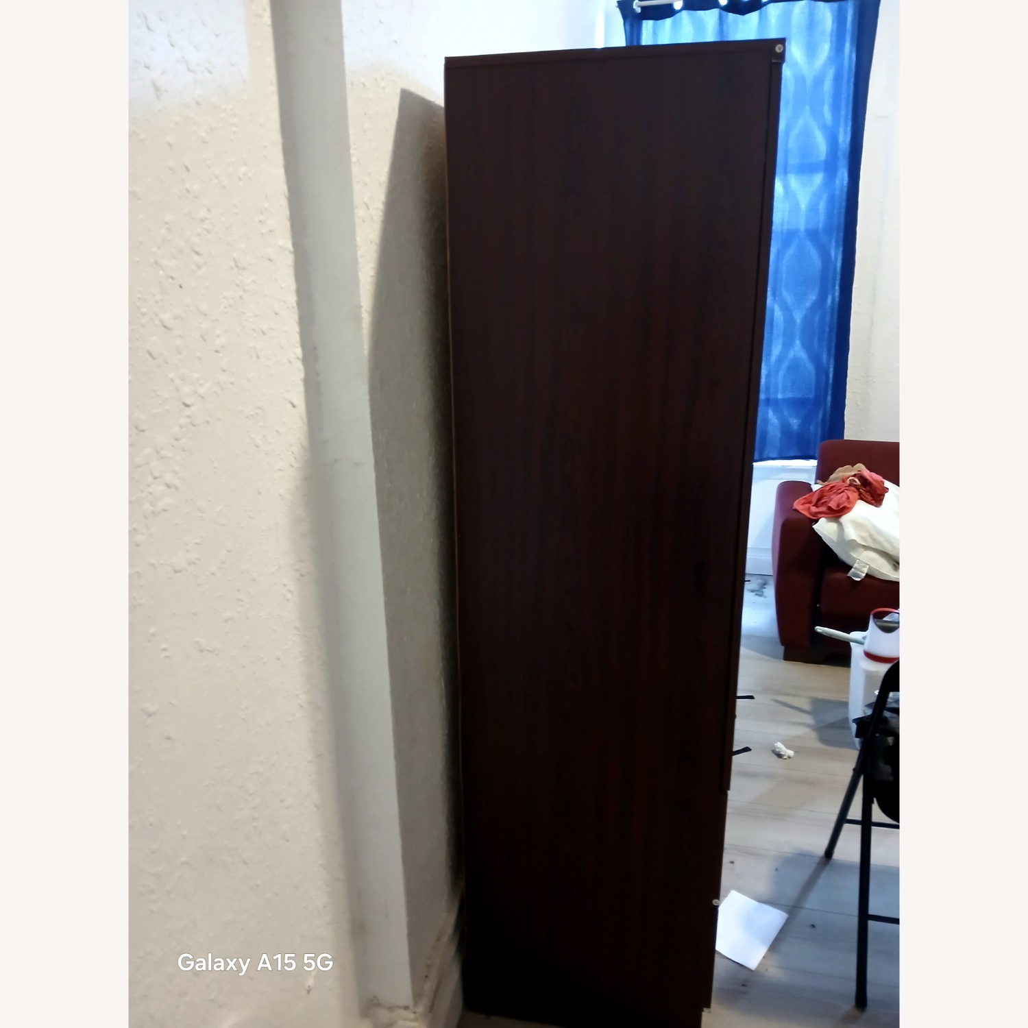 Red Wood Armoire - image-3