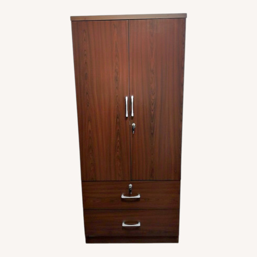 Used Red Wood Armoire for sale on AptDeco