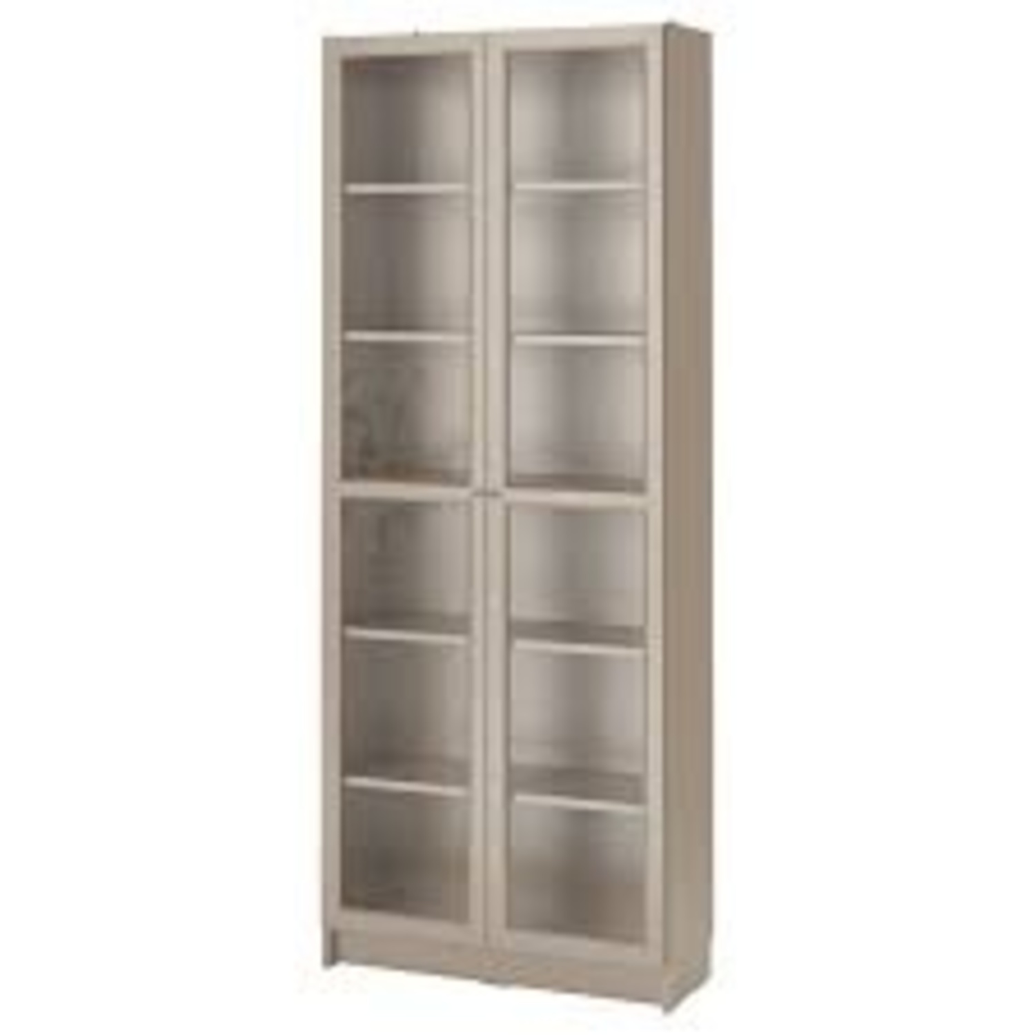 IKEA BILLY Bookcase with Glass Doors - image-4