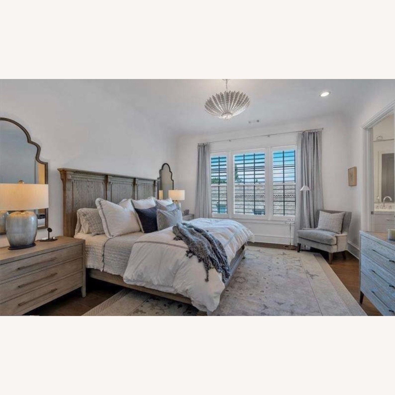 Restoration Hardware St. James Panel Bed - King - image-3