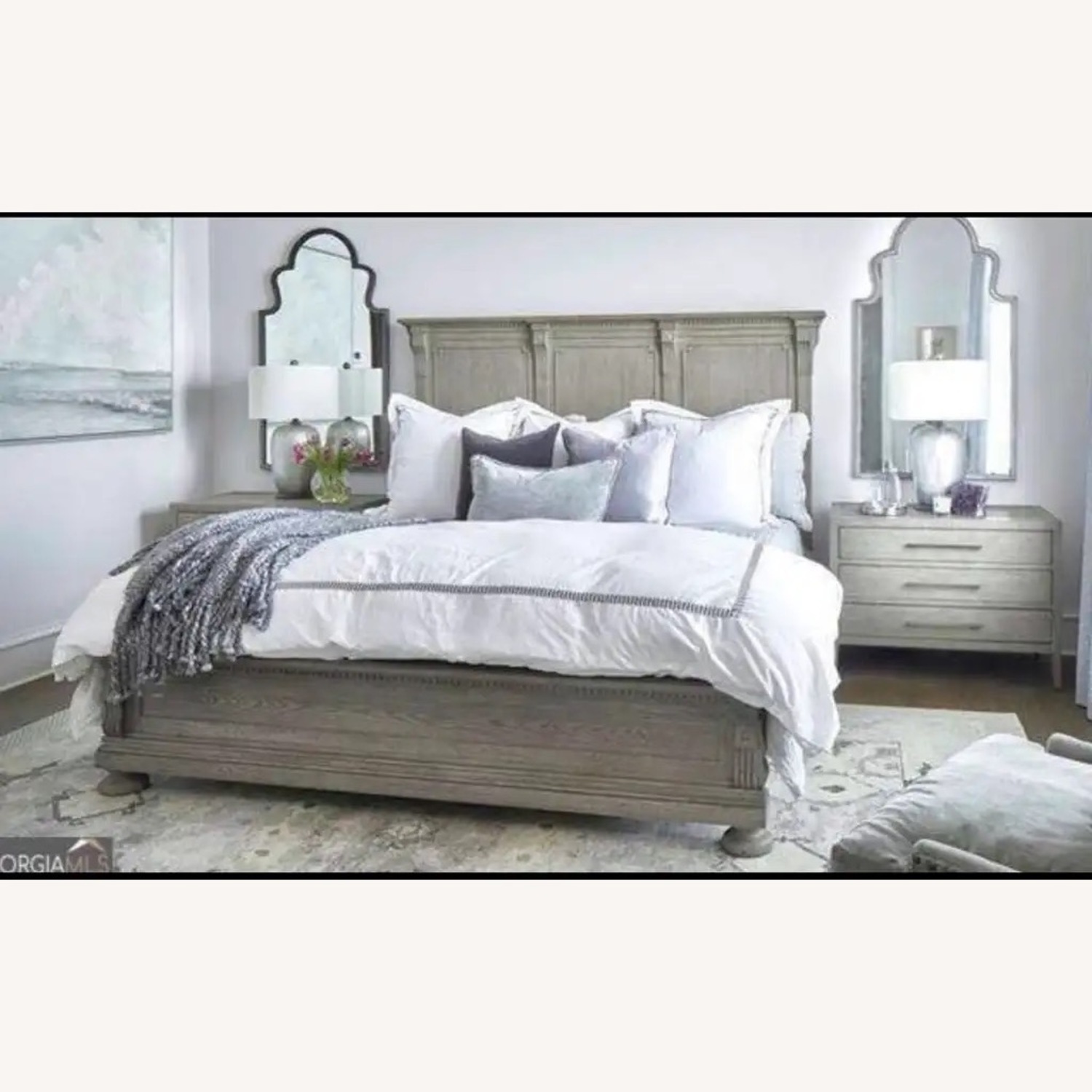 Restoration Hardware St. James Panel Bed - King - image-1