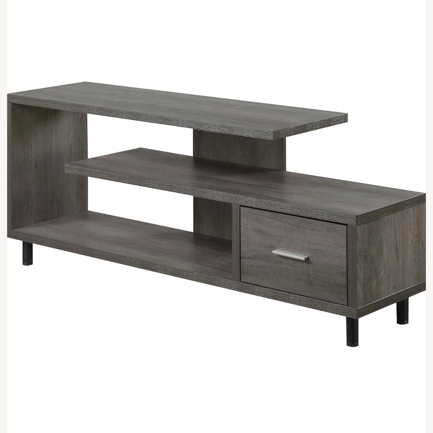 Convenience Concepts Dark Gray Media Storage - image-2