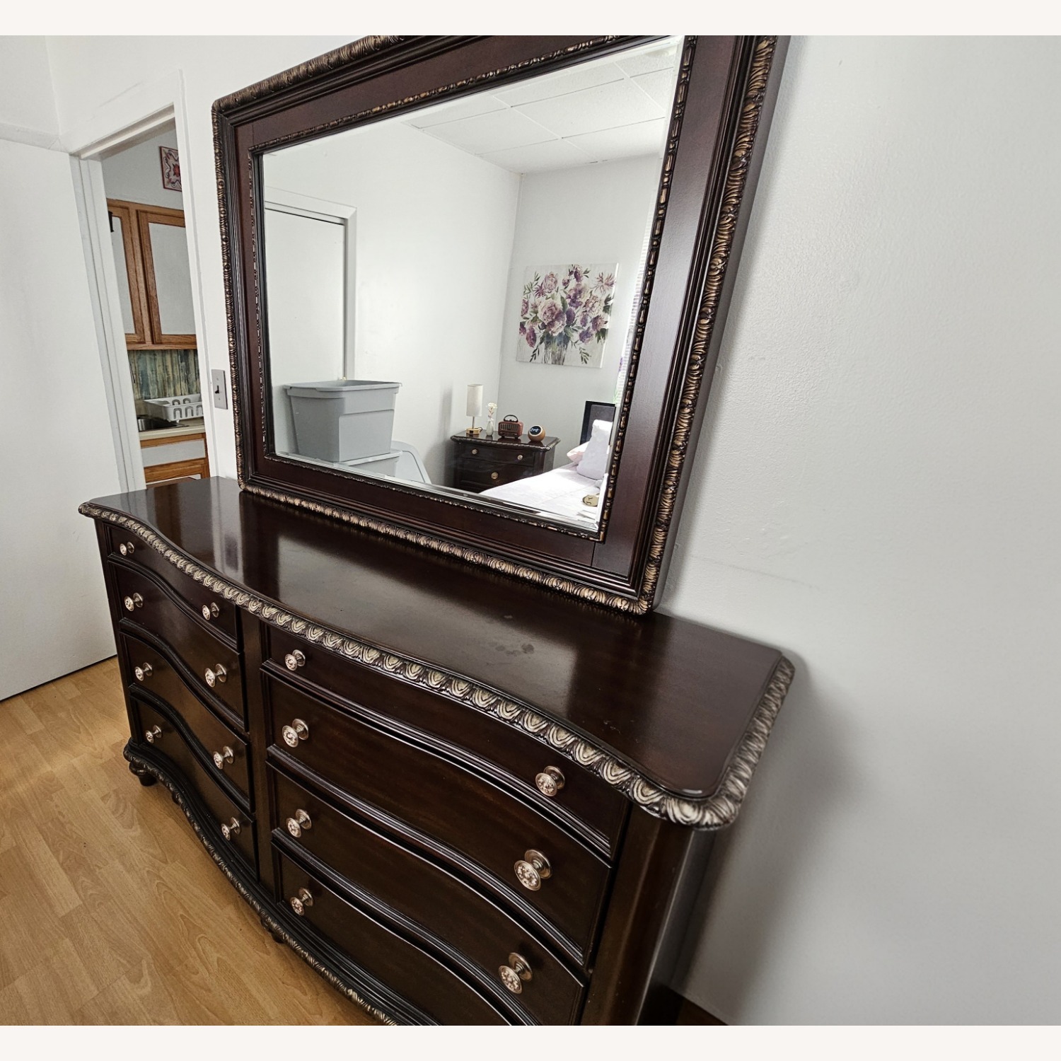 Bob's Discount Dresser with Mirror - image-2