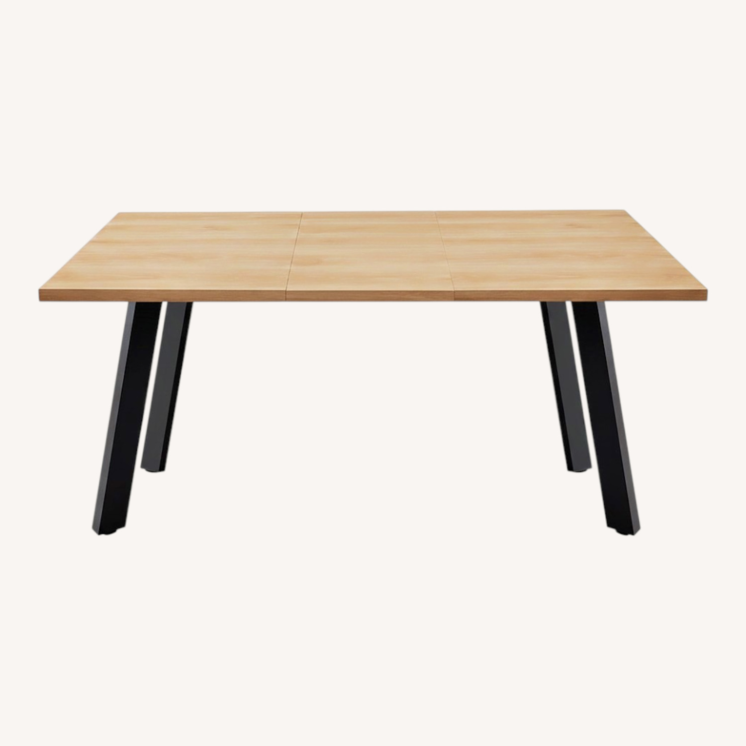 Extendable Dining Table 47 to 63in Table up to 6 - image-0