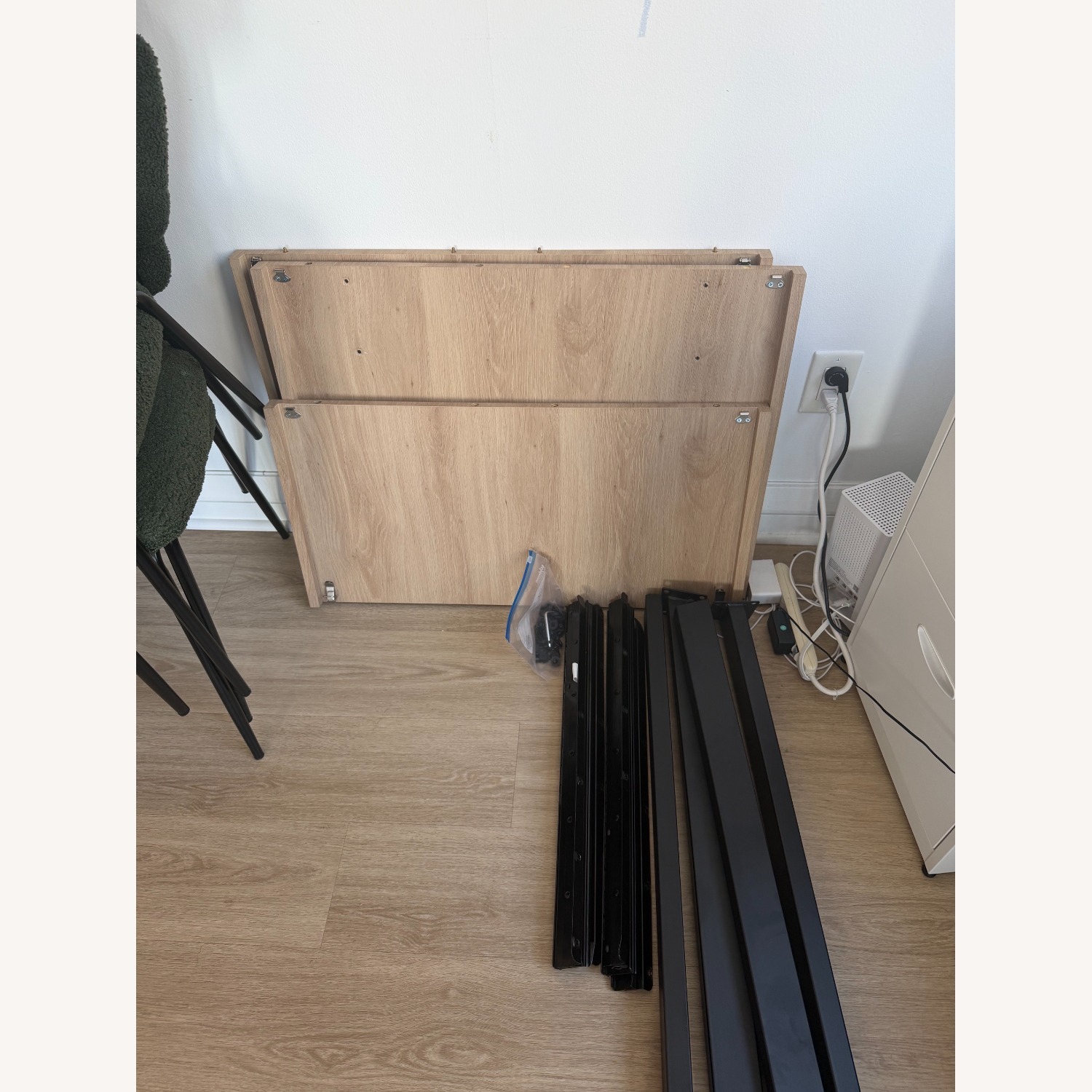 Extendable Dining Table 47 to 63in Table up to 6 - image-2