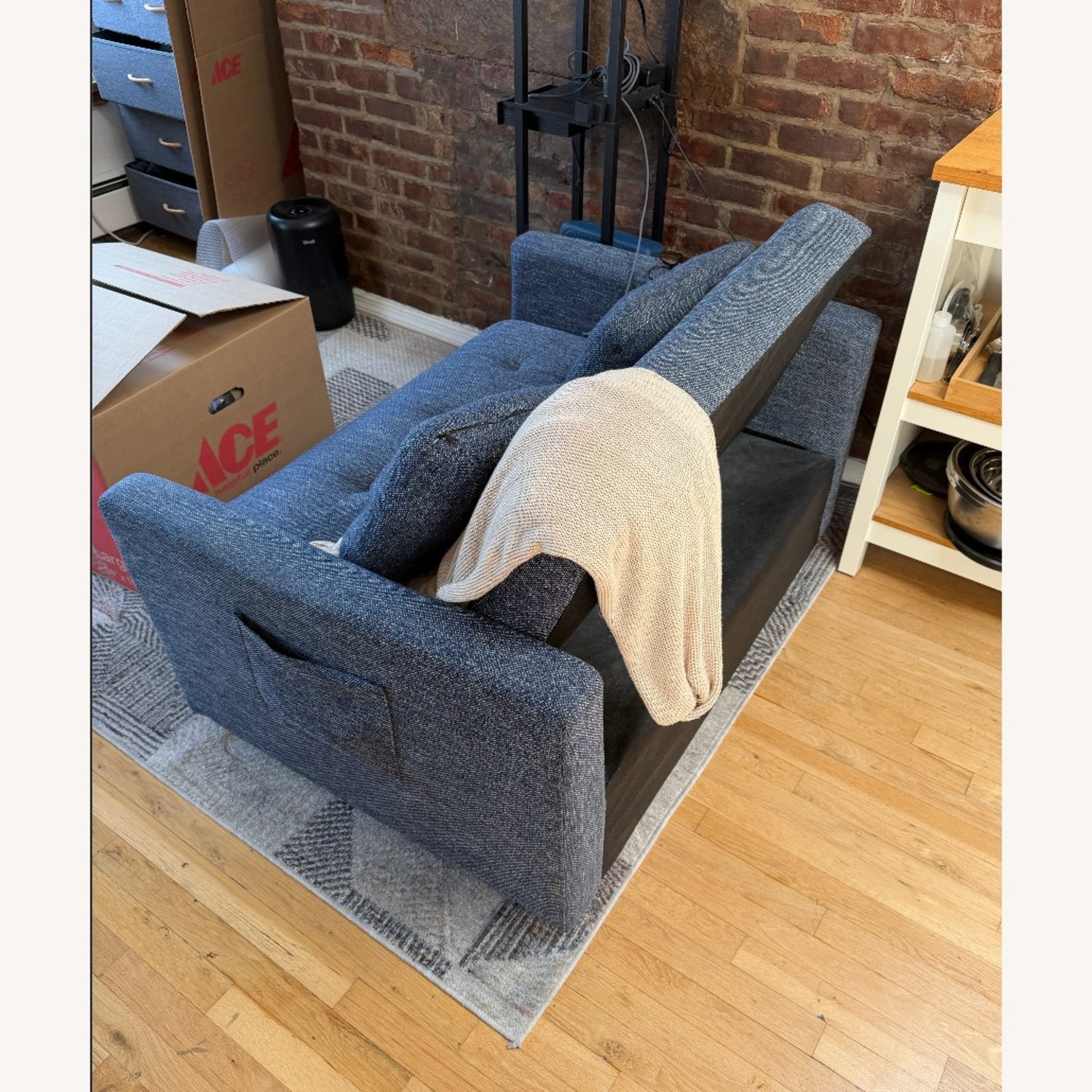 Wayfair Vadims Upholstered Recliner Sofa - image-2