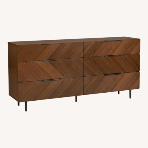 Used Article Nera 6-Drawer Double Dresser - Walnut for sale on AptDeco