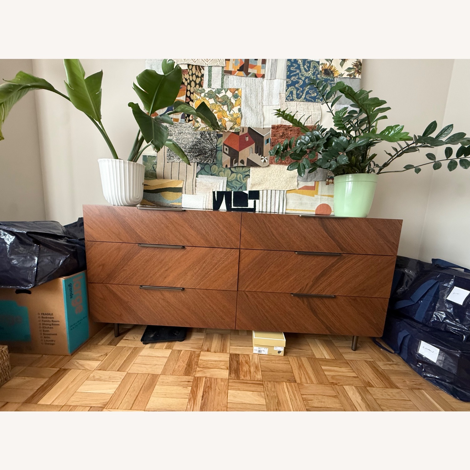 Article Nera 6-Drawer Double Dresser - Walnut - image-2