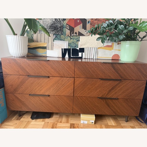 Used Article Nera 6-Drawer Double Dresser - Walnut for sale on AptDeco