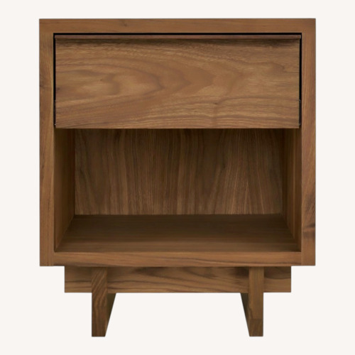 Used Room & Board Anton Walnut Wood Nightstands for sale on AptDeco