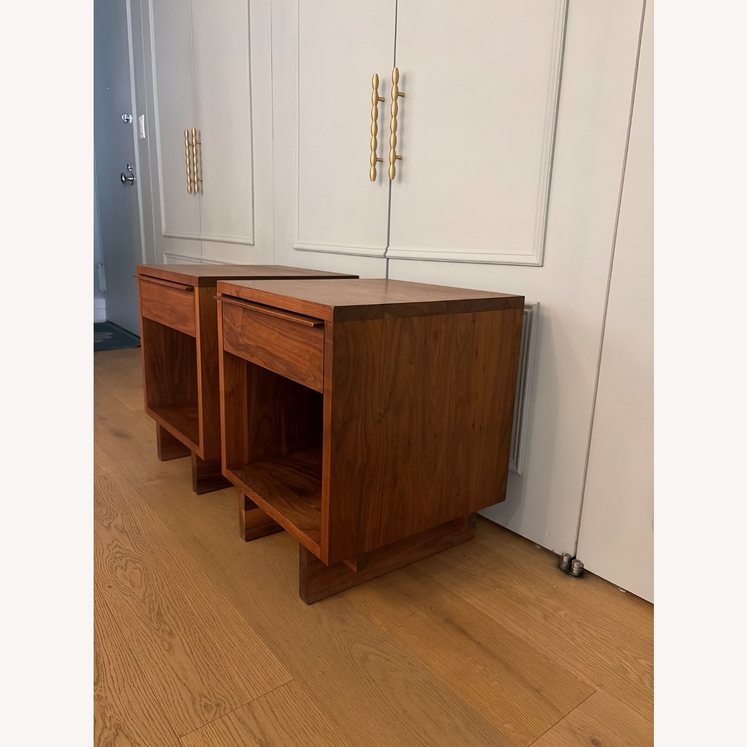 Room & Board Anton Walnut Wood Nightstands - image-2