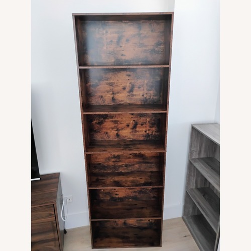 Used Modern Industrial 6-Tier Bookshelf for sale on AptDeco