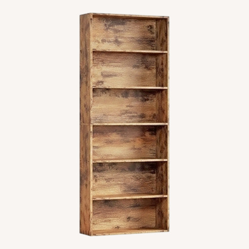 Used Modern Industrial 6-Tier Bookshelf for sale on AptDeco