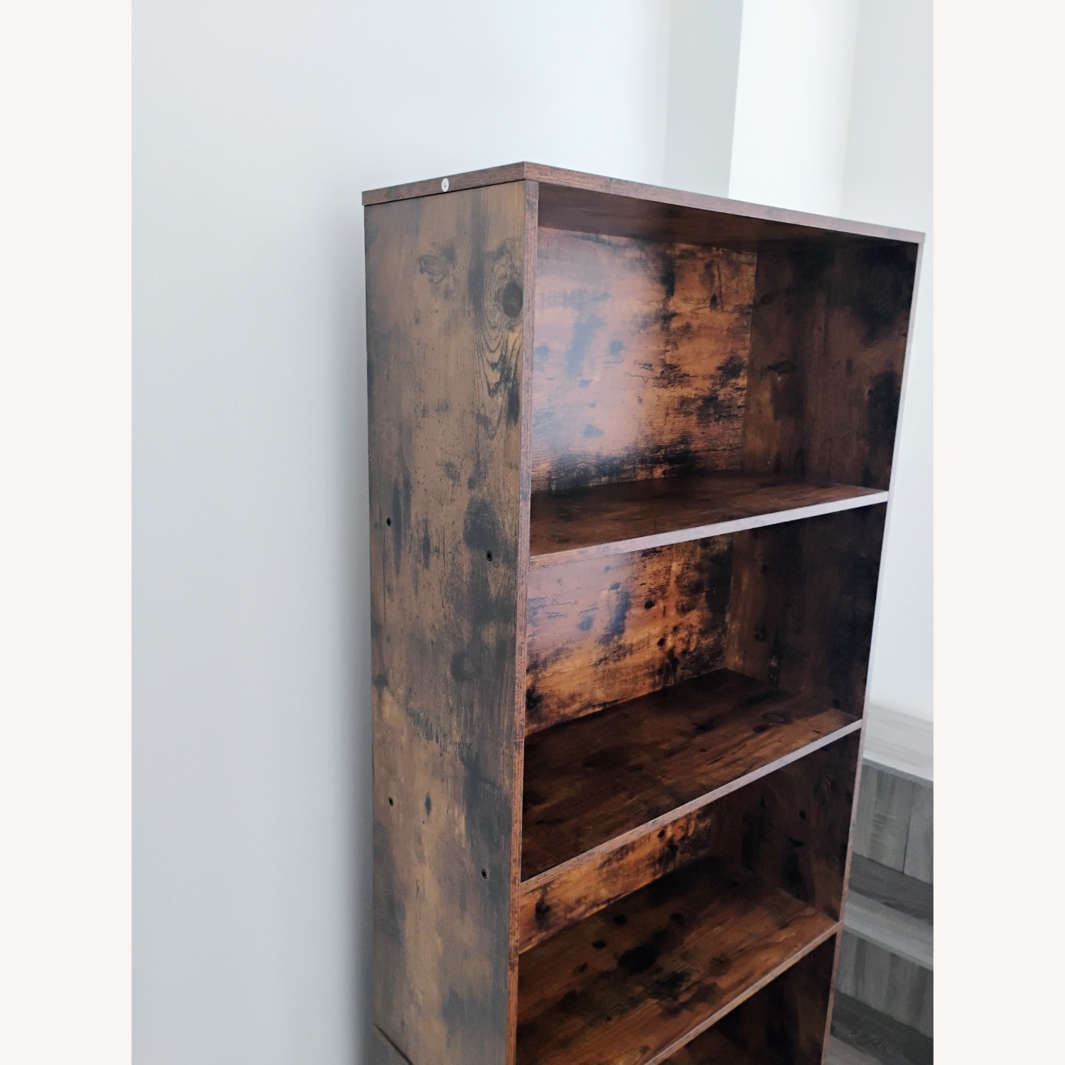 Modern Industrial 6-Tier Bookshelf - image-3