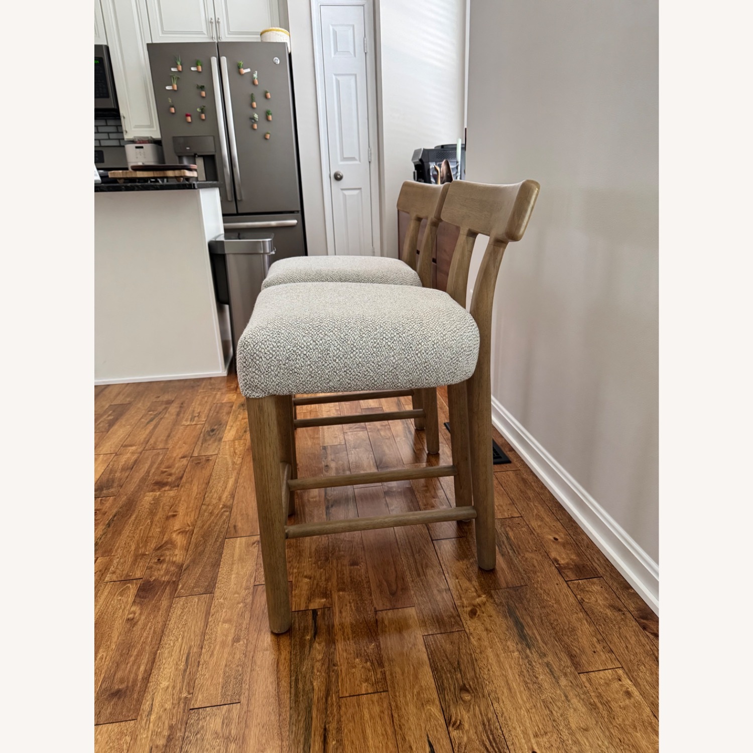 Crate & Barrel Ziady Brunswick Counter Stool - image-1