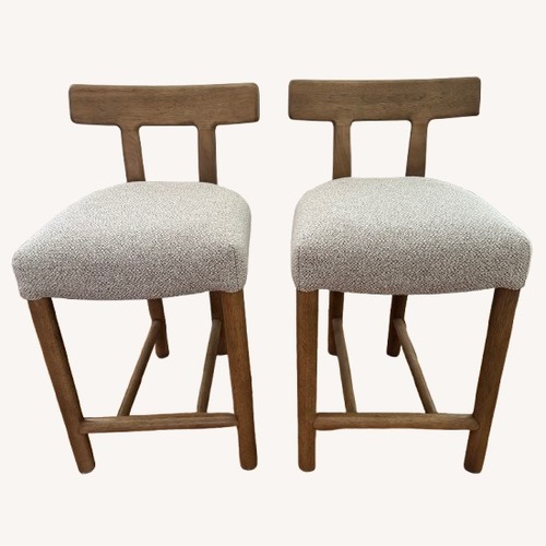 Used Crate & Barrel Ziady Brunswick Counter Stool for sale on AptDeco