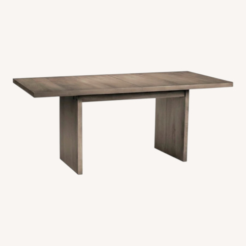 Used Room & Board Corbett Dark Gray Wood Dining Table for sale on AptDeco