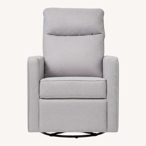 Used Davinci Light Gray Fabric Nursing Chair for sale on AptDeco