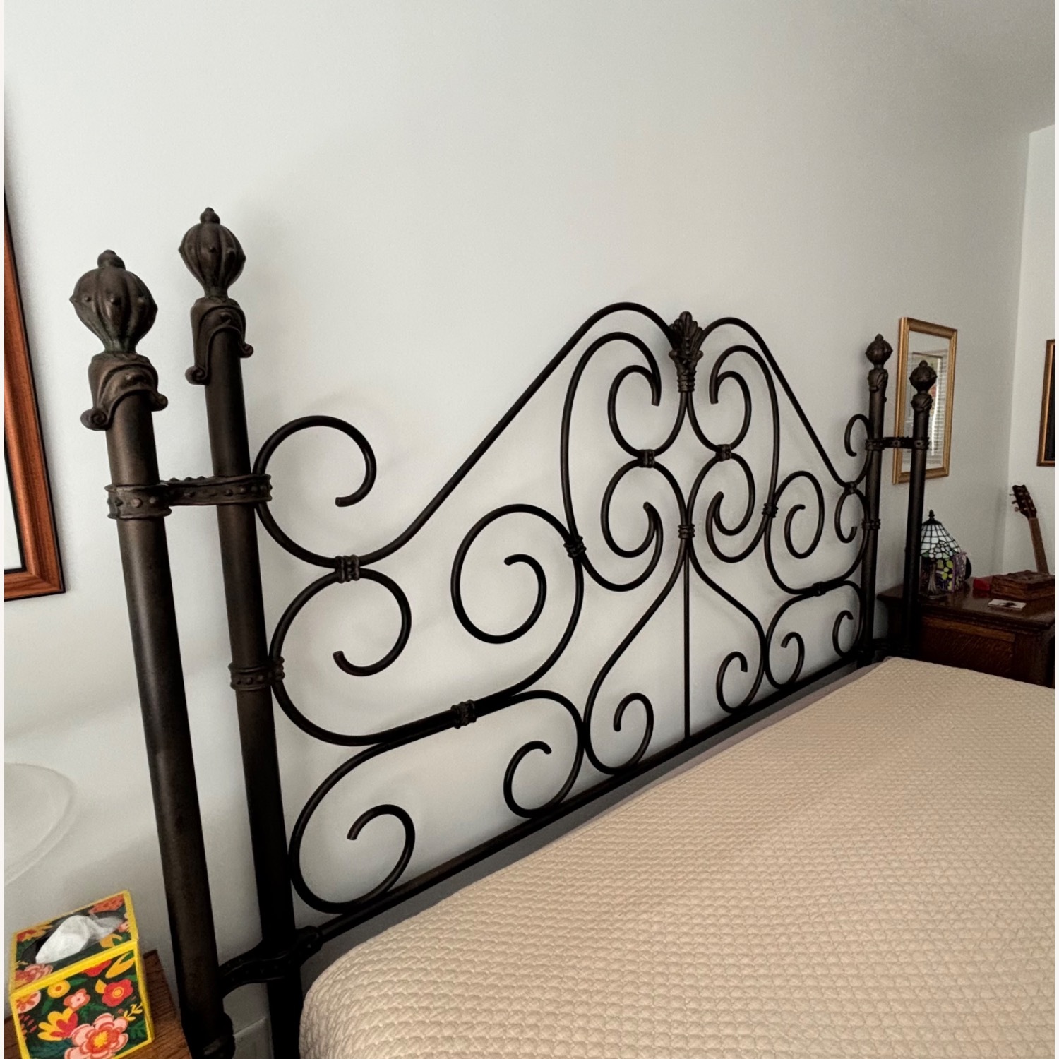 Wesley Allen Aberdeen King Size Iron Bed - image-3