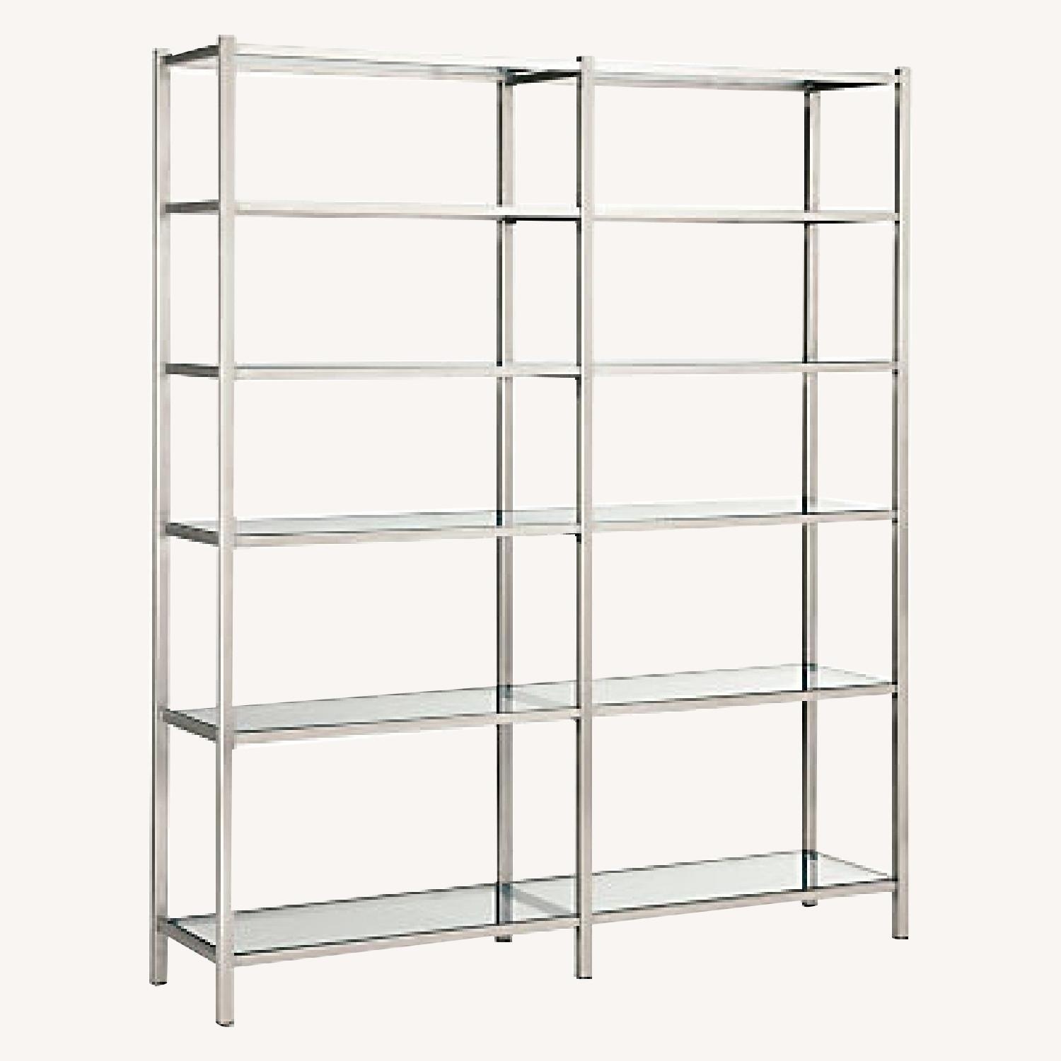Room & Board Brixton Bookcase (Steel, Glass) - image-4