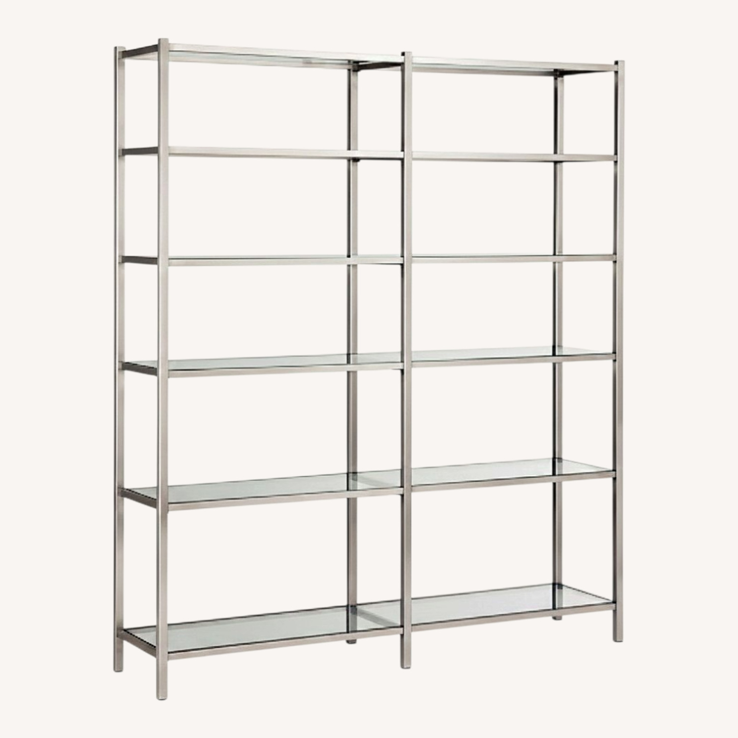 Room & Board Brixton Bookcase (Steel, Glass) - image-0