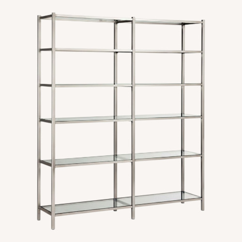 Used Room & Board Brixton Bookcase (Steel, Glass) for sale on AptDeco