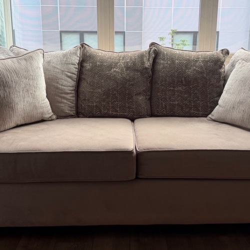 Used Couch with Pillows for sale on AptDeco