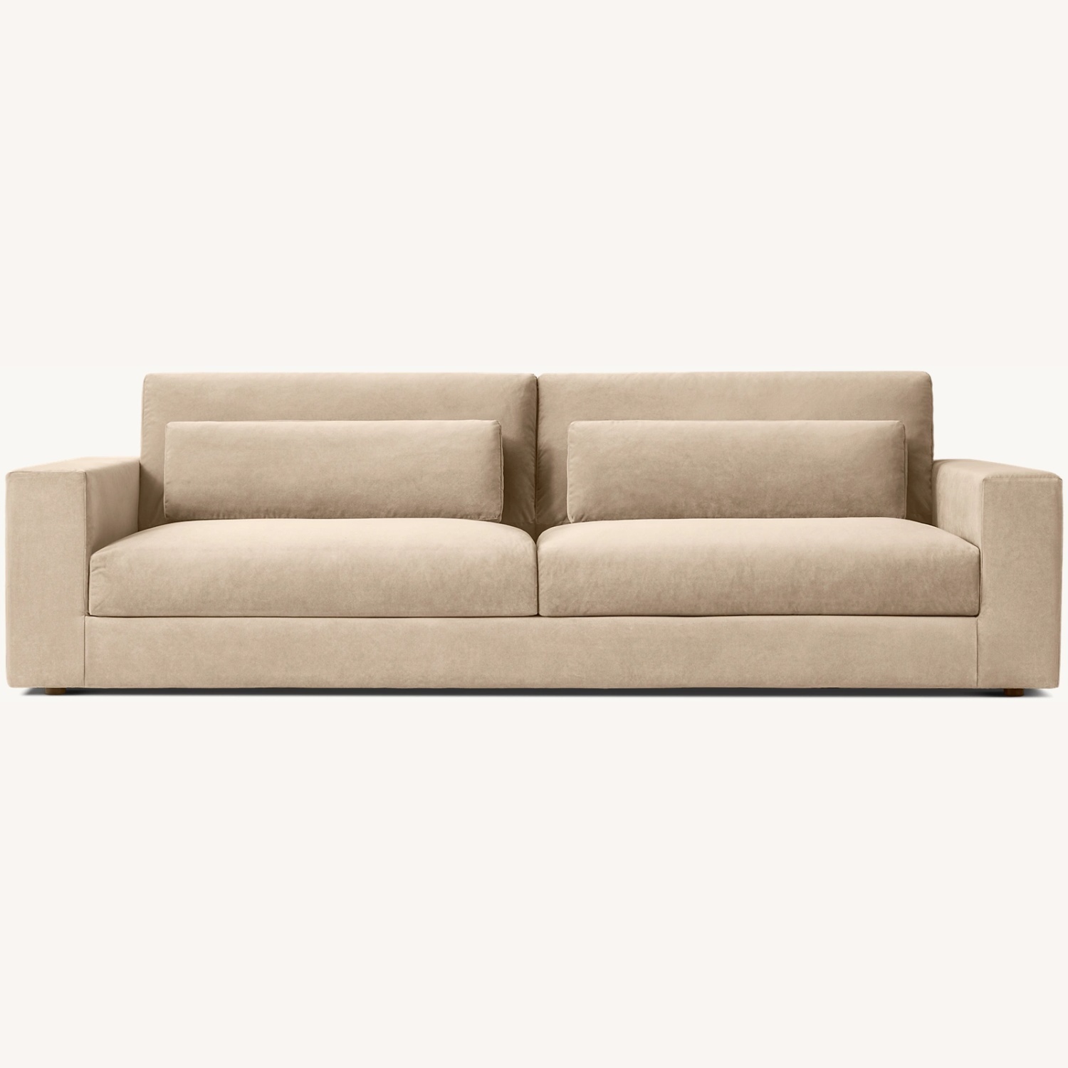 Restoration Hardware Lugano Sofa - 9ft - image-5