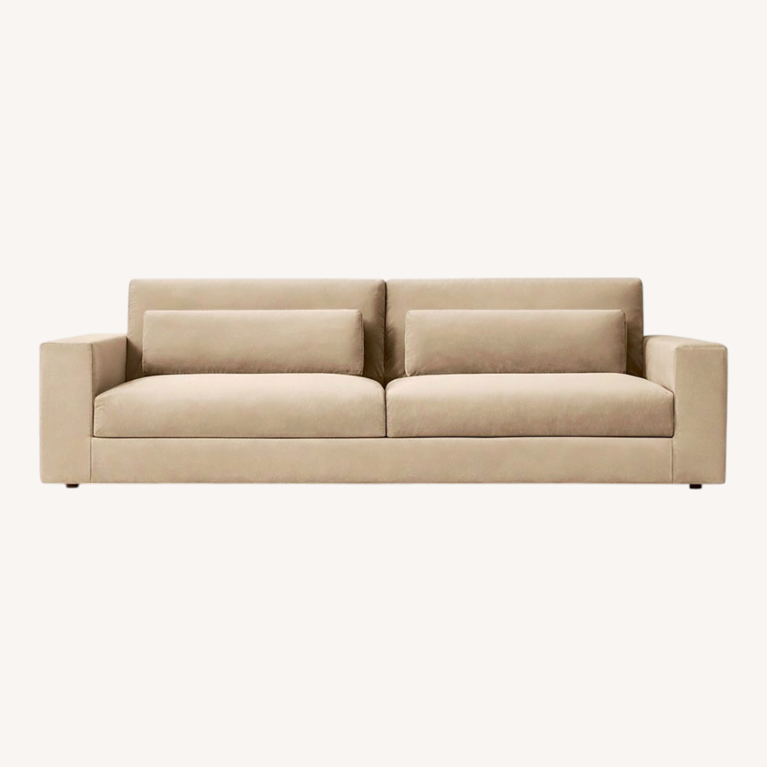 Restoration Hardware Lugano Sofa - 9ft - image-0