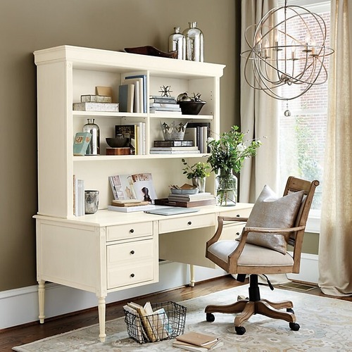 Used Ballard Designs Verona Desk with Hutch for sale on AptDeco
