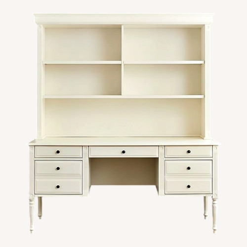 Used Ballard Designs Verona Desk with Hutch for sale on AptDeco