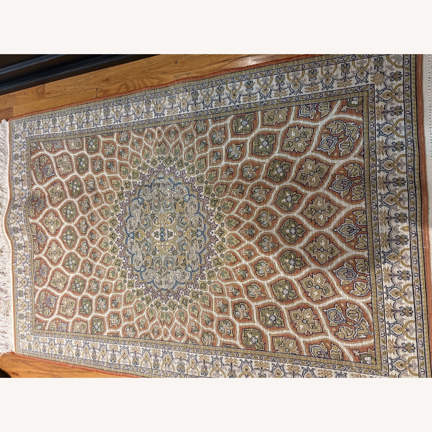 Indian Silk Rug - image-7