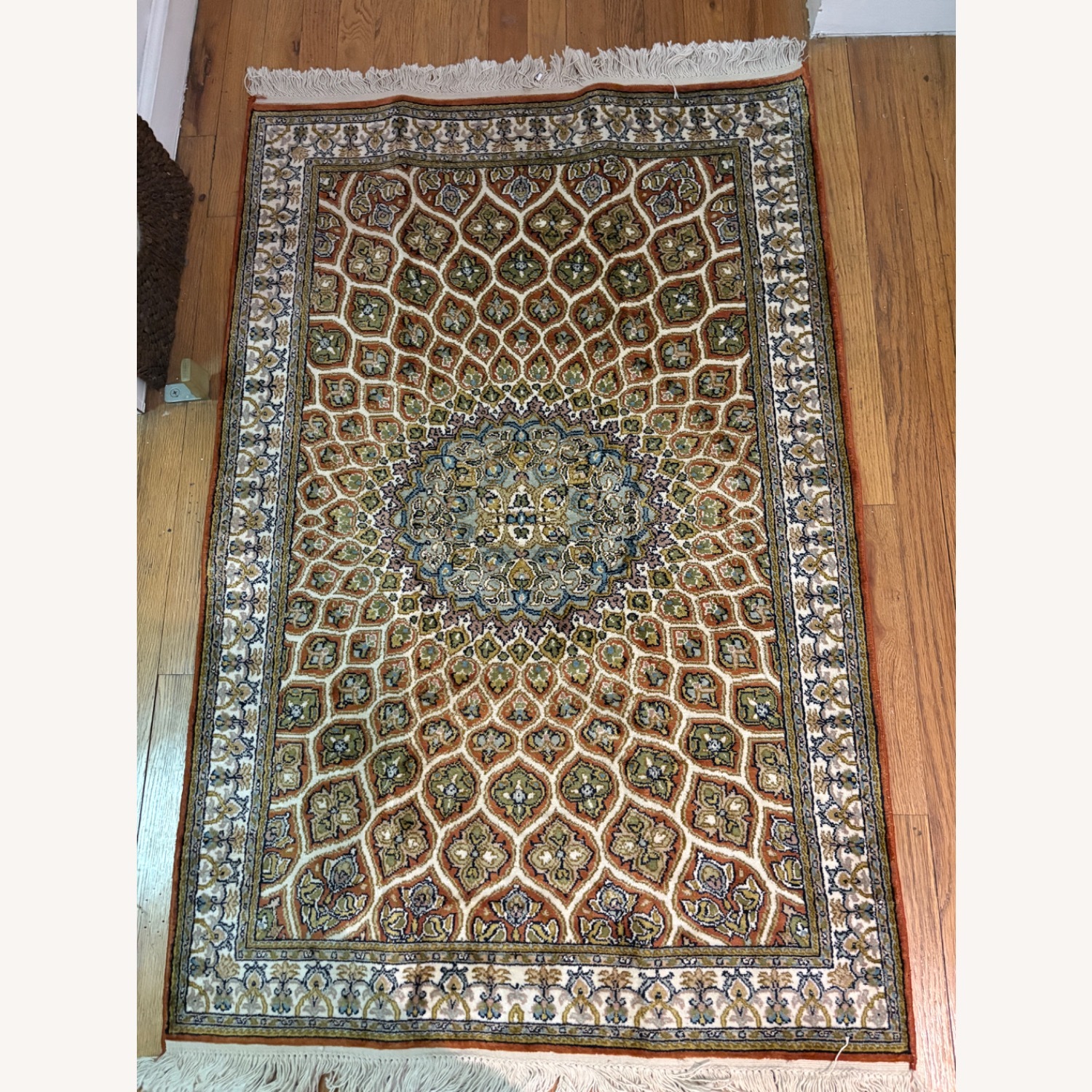 Indian Silk Rug - image-6