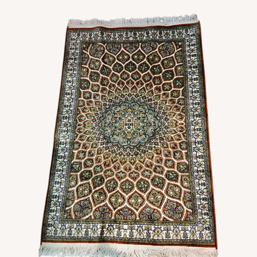 Used Indian Silk Rug for sale on AptDeco