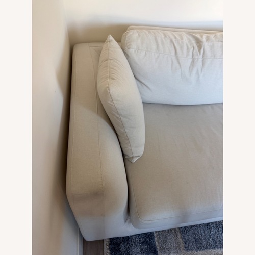 Used Rove Concepts Milo Natural Fabric Sleeper Sofa for sale on AptDeco