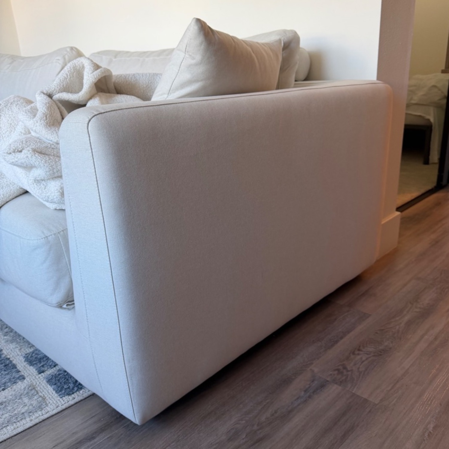Rove Concepts Milo Natural Fabric Sleeper Sofa - image-6