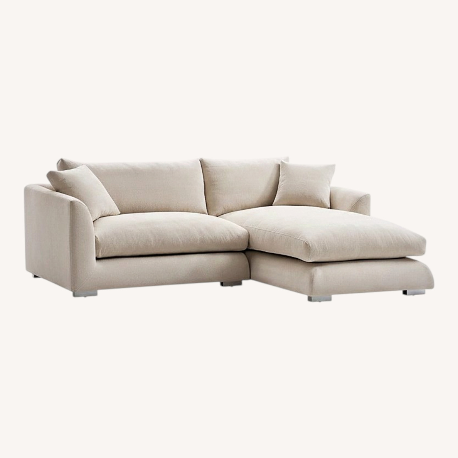 Feathers Sectional Sofa - Washable & Ultra-soft - image-0