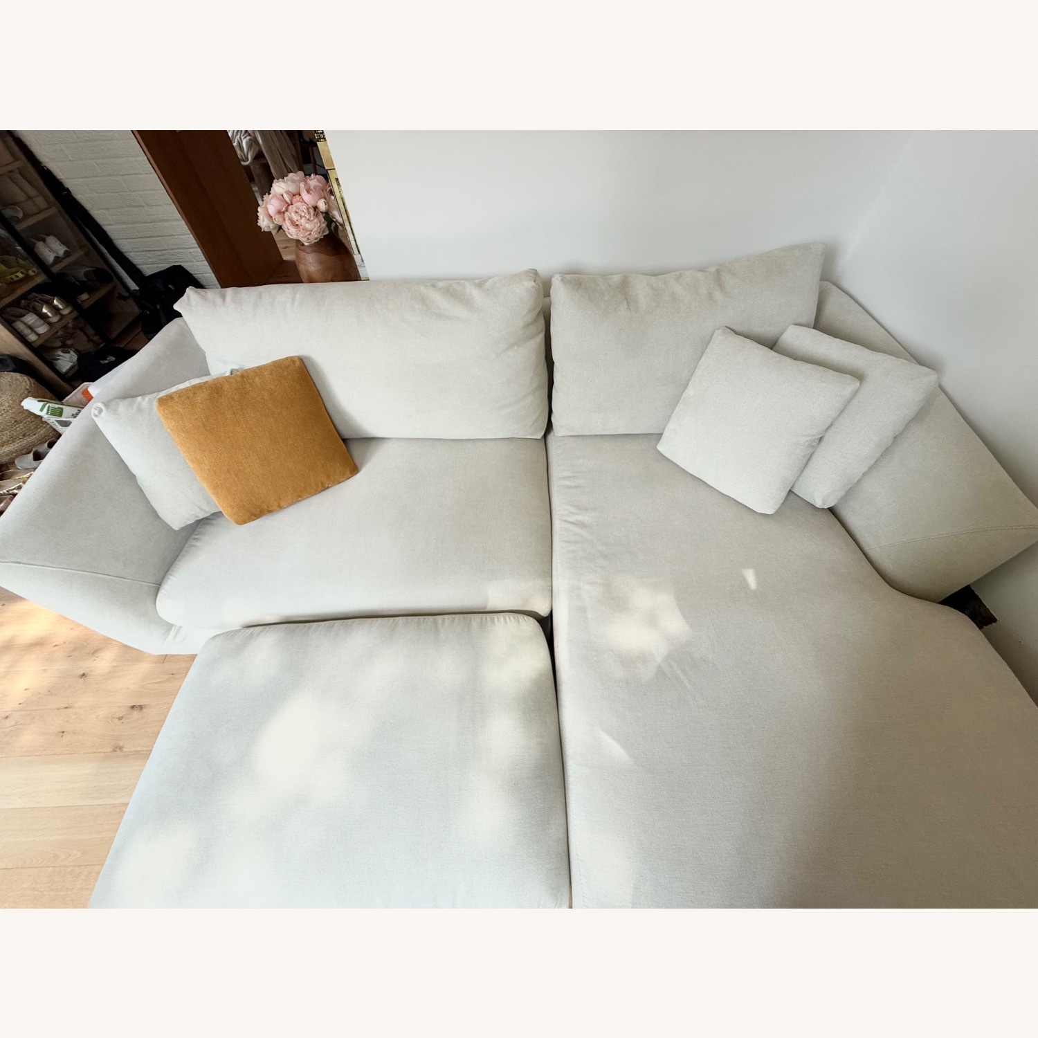 Feathers Sectional Sofa - Washable & Ultra-soft - image-3